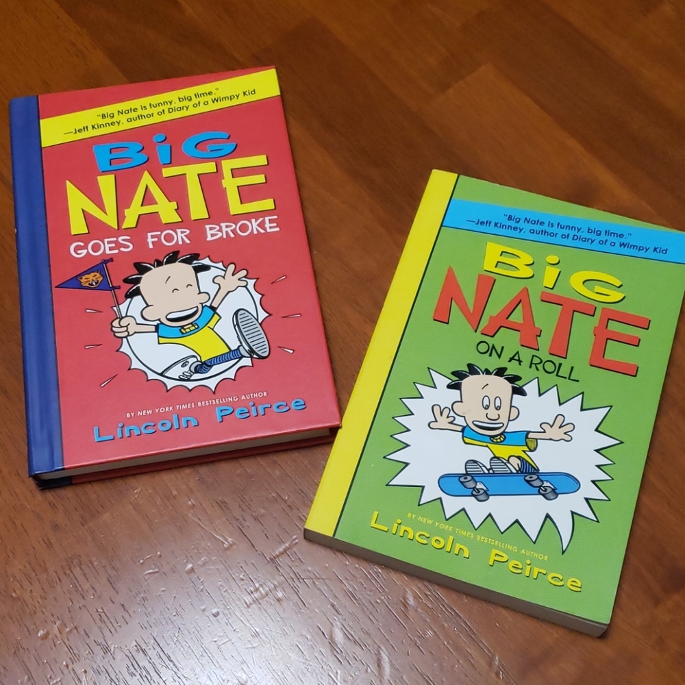 Kids book series   "BIG NATE "